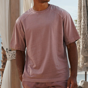 Custom Men's Gym T-<b>Shirt</b> Knitted <b>Polyester</b>/Cotton Breathable Fitness Apparel - Product Image 1