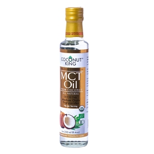 Huile de noix de coco MCT biologique Coconut King 250ML - Product Image 2
