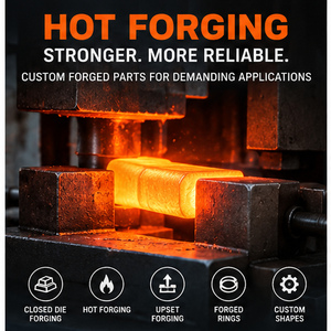 บริการผลิตชิ้นส่วนอะไหล่รถยนต์แบบขึ้นรูปด้วยความร้อนด้วยวิธี Hot Forging ความแม่นยำสูง ผลิตจากสแตนเลสและอะลูมิเนียม ด้วยเครื่องจักร CNC รับผลิตตามแบบ OEM โดย SULOHAK CAST Automotive - Product Image 6