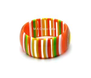 Pulseras de Resina Sintética de Diseño de Alta Calidad, Hechas a Mano, Estilo Bohemio, para Mujer, Ideales para Regalos de Boda y Fiesta - Product Image 5