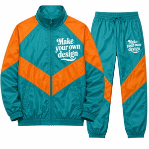 Ensemble coupe-vent personnalisé pour hommes, léger, résistant à l'eau, tenue de sport OEM ODM, sports de plein air, course à pied, fitness, vêtements de sport - Product Image 5