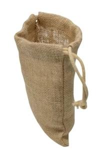 Bolsa de Compras Ecológica de Yute Teñido con Impresión Personalizada, Asa Acolchada de Algodón y Patrón de Letras - Precio Incluido - Product Image 3