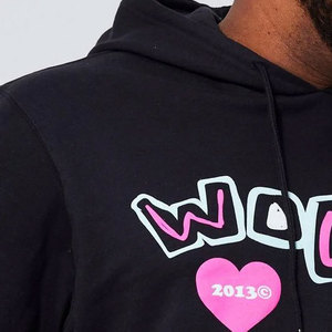 Sweat à capuche pour homme 100% coton, hiver, avec logo sur le devant - Streetwear décontracté - Product Image 3