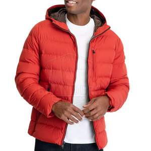Veste d'hiver pour homme, design matelassé avec tissu rembourré, isolation thermique, fermeture éclair intégrale et style décontracté confortable - Product Image 6