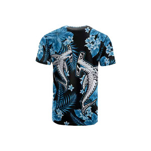 เสื้อยืดคอกลมแขนสั้นผู้ชาย ดีไซน์ลายทางตัดสี ทรงปกติ สไตล์ลำลอง ผ้าถัก - Product Image 4