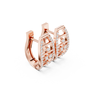 Pendientes de aro gruesos Cuterie Jewels 14K para mujer - Product Image 4