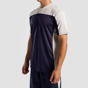 Camisetas Deportivas Casuales de Verano para Hombre, con Logotipo Personalizado al por Mayor, Cuello Redondo, Manga Corta, Secado Rápido, Transpirables, Ajustadas - Product Image 3