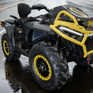 Quad agricole 4x4 vert clair, moteur essence 1000cc, 1000W, transmission par arbre automatique avec blocage de différentiel, certifié EPA/ECE - Product Image 4