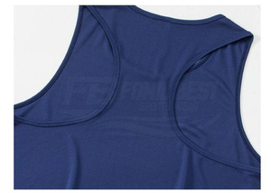 Men Solid Mesh <b>Singlets</b> Quick Dry 100% Cotton <b>Running</b> Tank Tops Breathable Casual Stringers Custom Logo Anti-Pilling Customized - Product Image 5