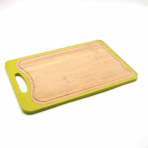 Tabla de cortar de bambú natural |   Tabla de Cortar Resistente para Cocinas Domésticas y Comerciales - Product Image 5