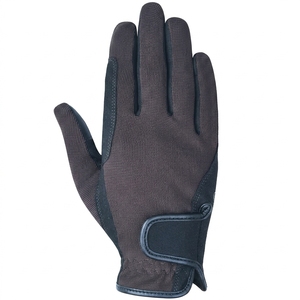 Gants de conduite unisexes en cuir microfibre à doigts entiers avec fermeture à cordon, antidérapants, protection UV, pour usage extérieur en été - Product Image 2
