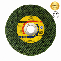 Disque de coupe vert GRACS 107x1.2x16mm T41 |   Meuleuse d'angle de 4 pouces avec disque ultra fin INOX |   EN12413 CE Prix bas en stock