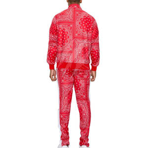 Ropa Casual de Marca Privada, Último Diseño, Chándal Sublimado, Venta al por Mayor OEM, Chándal Sublimado de Manga Larga para Hombre - Product Image 5