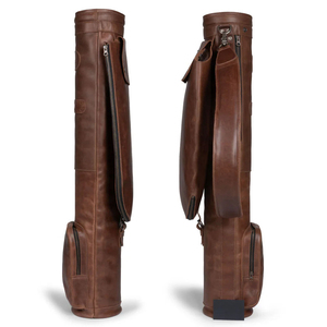 Sac de golf en cuir pleine fleur fait main, style vintage, sac de transport pour clubs de golf, sacs de golf en cuir pour polo, sacs de transport pour clubs et balles de golf - Product Image 5