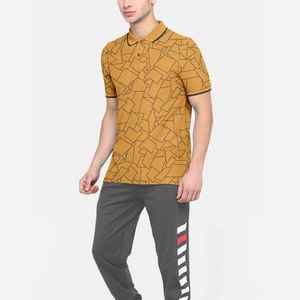 Camiseta de trabajo reflectante de alta visibilidad para hombre OEM, ropa de trabajo, camisa 100% poliéster, camiseta reflectante de color amarillo - Product Image 3
