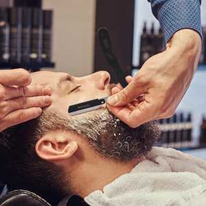 Navaja de Afeitar Recta de Alta Calidad para Hombre, de Acero Inoxidable, Portátil, Recargable, con Cuchilla Intercambiable para Cejas y Barba - Product Image 4