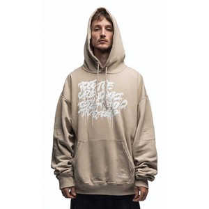 Sweat-shirt à capuche pour homme de haute qualité, personnalisé OEM, imprimé galaxie violette, coupe classique, tricoté, respirant, pour l'automne, avec poche - Product Image 5