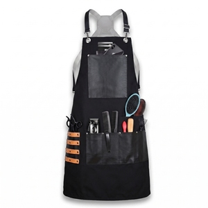 Delantal Profesional para Estilista, Barbero, Peluquero, Ropa de Trabajo para Salón de Belleza, para Cortar y Peinar el Cabello, para Hombres y Mujeres - Product Image 1