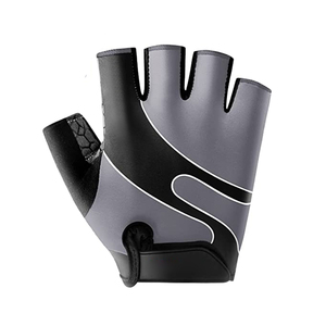 Best Quality <b>Half</b> Finger Non <b>Slip</b> Breathable Unisex Cycling Sports Gloves Palm Support Protection Training Fitness - Product Image 1