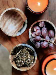 Tazón de Sopa de Madera de Diseño Clásico, Tazón de Ensalada de Madera Personalizado con Resina Epoxi, Tazón para Servir Alimentos con Diseño Personalizado - Product Image 3