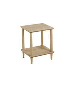 Table basse moderne convertible de luxe pour salon, style nordique, en bois massif, table basse carrée minimaliste moderne - Product Image 3