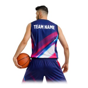 Unisex Basketball <b>Uniform</b> Set 100% Polyester Breathable Moisture Wicking High Quality Unisex Basketball <b>Uniform</b> for Sportswear - Product Image 4