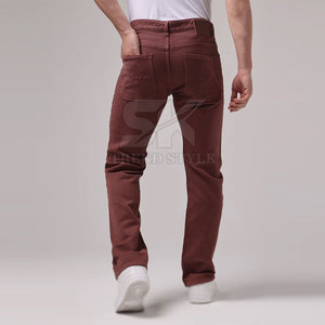 Pantalon en jean respirant pour homme, style unique, vente en gros, personnalisable sur mesure, disponible en ligne - Product Image 5
