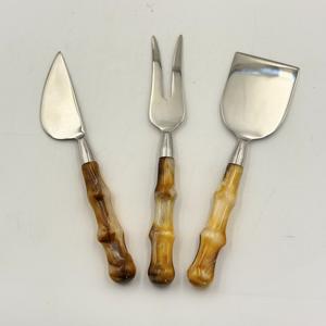 Juego de Cubiertos de Acero Inoxidable 202, Estilo Moderno y Popular, para Servir Queso y Mantequilla en Bodas y en el Hogar - Product Image 2