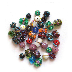 Wholesale Decorative Glass <b>Bead</b> Mix for Jewelry Making Premium Quality Indian Factory <b>Direct</b> Supplier Best Manufacturing Price - Product Image 3