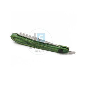Wholesale Low Price High Quality New Arrival Straight <b>Shaving</b> Razors Stainless Steel Wood Handle Durable Barber Shop Use - Product Image 4