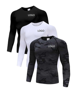 Men's Long Sleeve Compression Shirt <b>Mock</b> <b>Neck</b> Performance Base Layer Gym Training <b>Top</b> Athletic Rash Guard 2026 - Product Image 3