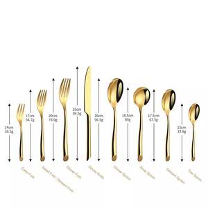 Ensemble de couverts en acier inoxydable pour restaurant |   Couverts à bords lisses pour cuisines professionnelles à fort volume de production - Product Image 1