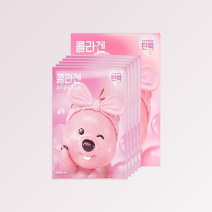 แผ่นมาส์กคอลลาเจน แจนมัง ลูปปี้ รีพลาย มี คอลลาเจน เฟเชียล ฟิต มาส์ก 5 แผ่น แผ่นมาส์กหน้า คอลลาเจน แผ่นมาส์กหน้าจากเกาหลี - Product Image 5