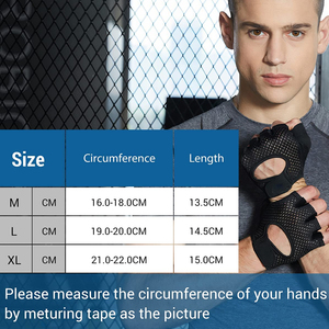 Gants d'entraînement respirants pour hommes et femmes – Gants de gym avec paume en silicone pour la musculation et les tractions - Product Image 6