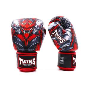Gants de boxe TWINS IP-300 professionnels pour l'entraînement de Muay Thai, le sparring et le combat, respirants, anti-humidité, fermeture auto-agrippante. - Product Image 1