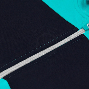 Sweat à capuche zippé élégant pour homme, coupe confortable, tissu respirant, design à fermeture éclair intégrale, idéal pour le quotidien et les basiques de la mode streetwear. - Product Image 4