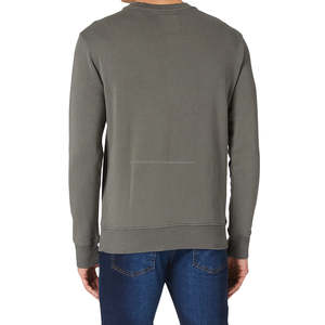 Conjunto de Sudadera de cuello redondo de alta calidad directo del fabricante para hombre, ropa de manga larga, algodón liso para sudaderas con capucha de invierno, envío DDP - Product Image 2