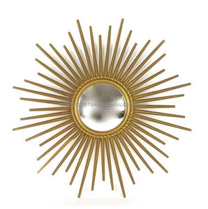 Wall Hanging Dressing Table <b>Mirror</b> for Living Room for Decorative Walls <b>Mirror</b> Unique Gold Plated Wall Hanging Decorative <b>Mirror</b> - Product Image 3