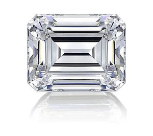 SHRAMAN DIAMOND IGI Certified VVS2 White 4 Carat Emerald Cut Solitaire Synthetic Loose Diamond Lab Grown CVD-HPHT Jewelry Making - Product Image 2