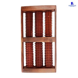 เคสตาร์ K119A วันเดอร์โรลเลอร์ลูกกลิ้งนวดตัวแบบไม้สำหรับบรรเทาอาการปวด ผ่อนคลายกล้ามเนื้อ และการไหลเวียนของเลือด - Product Image 2