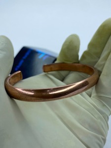 Handmade Adjustable Solid <b>Copper</b> Gold Plated Vintage Bangle Traditional Design Cuff for Health Fashion Premium Quality <b>Bracelets</b> - Product Image 5