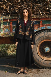 White Embroidered Cotton <b>Kurta</b> For <b>Women</b> Boho Style Loose Fit Casual Wear Indian Pakistani Ethnic Summer Outfit - Product Image 1