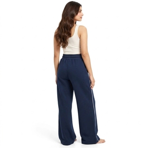 Comfortable Wear Lounge Fabric Loose Fit <b>Women</b> Wide Leg <b>Sweatpants</b> Soft Design Suitable <b>For</b> Everyday Casual Pants Lightweight - Product Image 2