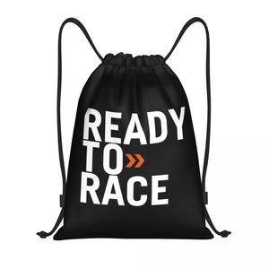 Sac à dos à cordon de serrage en nylon résistant à l'eau pour la gym, les courses, le sport et le yoga - Product Image 1