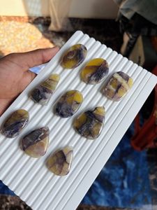 Gemas ASHU, Cabujón Natural Tiffany, Forma Mixta, Tamaño Libre, Gema Suelta Tiffany Hecha a Mano, Gema Curativa para la Fabricación de Joyas - Product Image 2