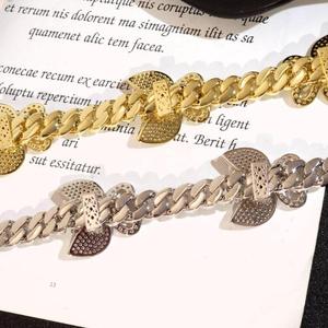 Collier Iced Out Papillon Maille Cubaine Hip Hop avec Pendentif Multi-Formes en Diamant de Laboratoire pour Hommes et Femmes, Bijoux Hip Hop en Diamant - Product Image 2