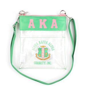 Pink Green <b>Clear</b> Crossbody <b>Bag</b> Women Transparent Shoulder Purse Casual Fashion Handbag Adjustable Strap Daily Travel Storage <b>Bag</b> - Product Image 1