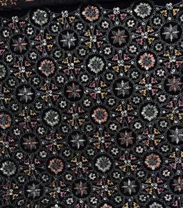 Tissu brodé en velours 9000, motif lourd, pour vêtements féminins brillants et lisses, décoration intérieure, vêtements de mariée, longues vestes, etc. - Product Image 1
