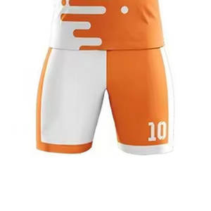 Uniforme de fútbol avanzado diseñado con sublimación en todas las superficies, camiseta y pantalones cortos de fútbol. - Product Image 4