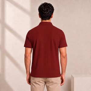 Superior comfort Short Sleeve Men's <b>T</b>-<b>Shirts</b> Crafted From Pure Breathable Cotton Solid Knitted <b>Office</b> Wear - Product Image 1